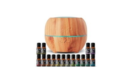 Art Naturals Essential Oil Diffuser with 16 Essential Oils