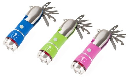 Stalwart 12-in-1 Emergency Safety Multi-Tool and LED Flashlight