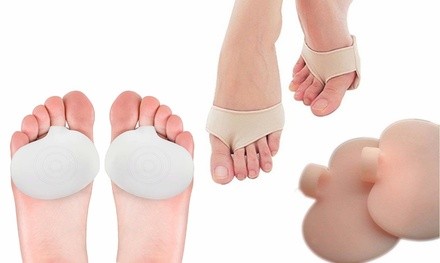 6 Pieces Metatarsal Cushion Silicone Gel Pad Ball Of Foot Pain Relief