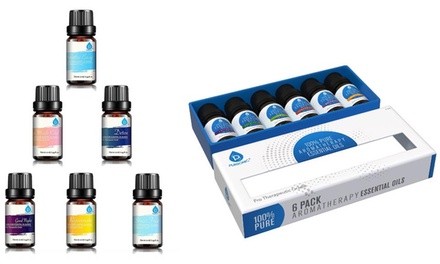 Aromatherapy Essential Oils Gift Sets (6-Piece)