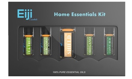 Eiji Essentials Shield Home Essential Oil Starter Kit