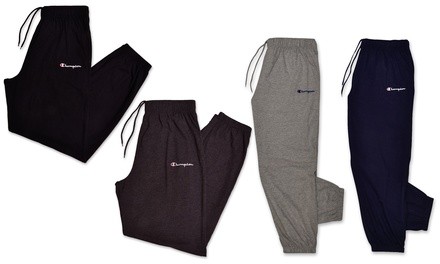 Champion Men's Jersey Sweatpants. Big & Tall Sizes Available.