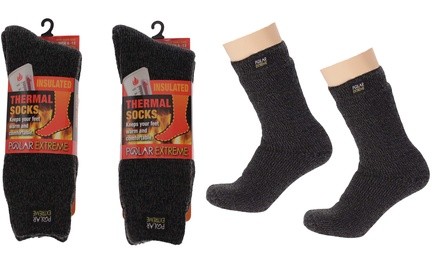 Polar Extreme Insulated Thermal Socks (2 Pairs)