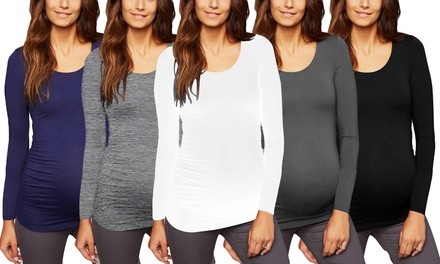 Women's Long-Sleeve Maternity Tops