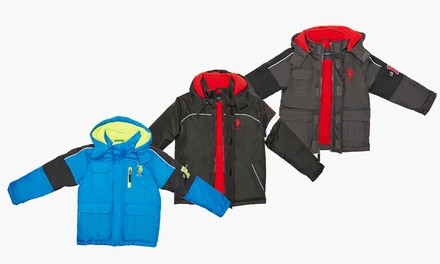 USPA Kids' Parka Winter Jacket