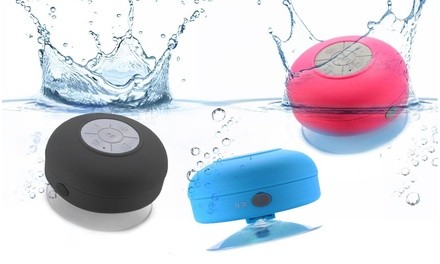 PurTech Waterproof Bluetooth Speaker with Mic and Controls (1- or 2-Pack)