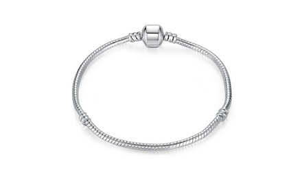 The Original Plain Silver Pandora Inspired Bracelet
