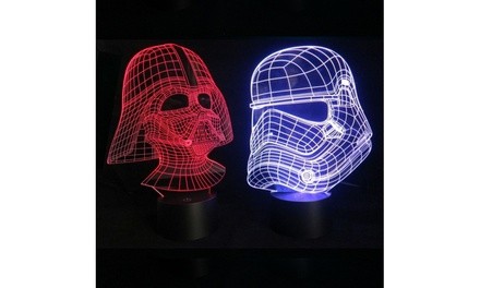 Star Wars 3D Illusion LED Decorative Lights (1 or 2-Pack)