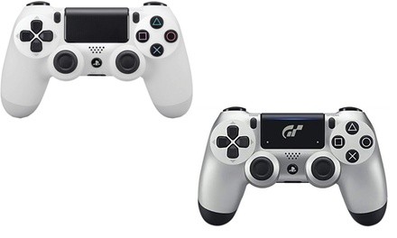 PlayStation 4 DualShock Glacier White or GT Sport Controller
