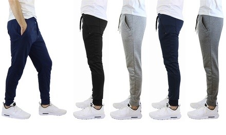 Men's Slim-Fit French Terry Jogger Sweatpants (2-Pack)