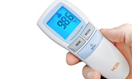 MOBI DualScan Air Non-Contact Forehead and Object Digital Thermometer