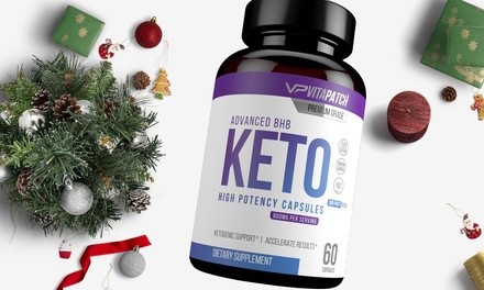 Advanced Keto BHB Weight Loss Support Supplement (1-, 2-, or 3-Pack)