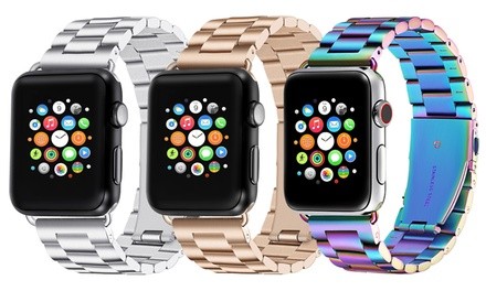 Stainless Steel Replacement Band for Apple Watch with Links