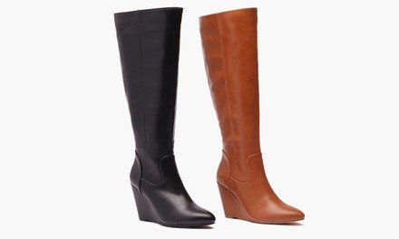 Sociology Women's Wedge Boots | Groupon Exclusive