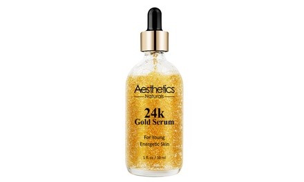 Aesthetics 24K Gold Face Serum with Hyaluronic Acid