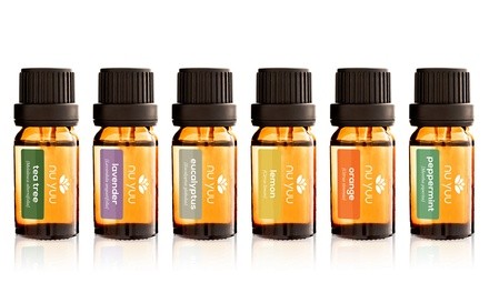 Nu Yuu Pure Therapeutic Essential Oils Set (6-Piece; 10 mL)  
