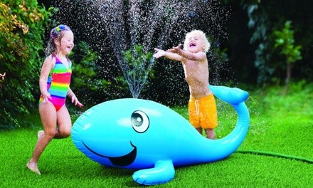 Inflatable Whale Sprinkler