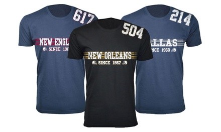 Men's Playoff Football T-Shirts (Extended Sizes Available)