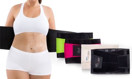 Plus Size Neoprene Hourglass Waist Trainer Sauna Belt