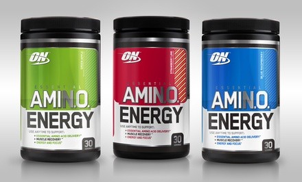 30-Serving Container of Optimum Nutrition Amino Energy Supplements (1- or 2-Pack)