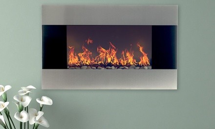 Northwest Electric Fireplace with Wall Mount and Stand