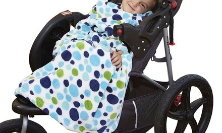 The Slanket Kids Stroller Blanket