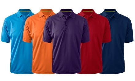 Zorrel Men's Technicore Classic Performance Polo (2-Pack)