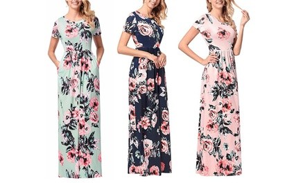 Women's Floral Maxi Dress