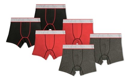 Van Heusen Men's Tagless Stretch Boxer Briefs (6-Pack)