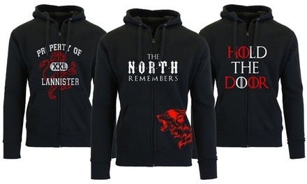 Men's Thrones and Dragon's Hoodie