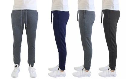 Men's Slim-Fit Heavyweight Fleece Joggers