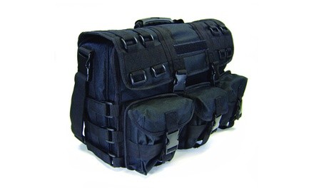 Day and Overnight Laptop Bag with Handgun Concealment