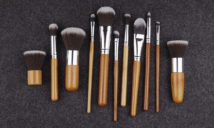 Bamboo Brush Set (10-Piece)