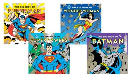 DC Comics Superhero Big Book Set (4-Piece)