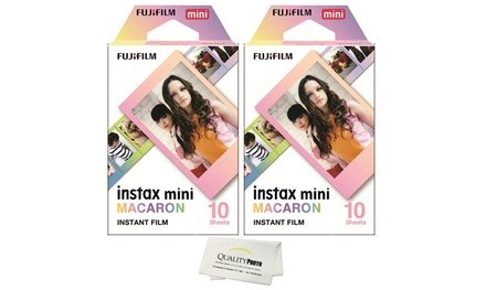  Fujifilm Instax Mini Macaron Instant Film (20-Sheets)