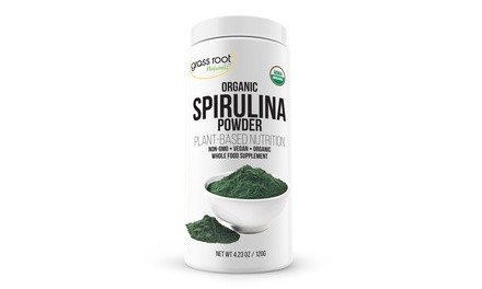 Grass Root Naturals Spirulina Powder Dietary Supplement