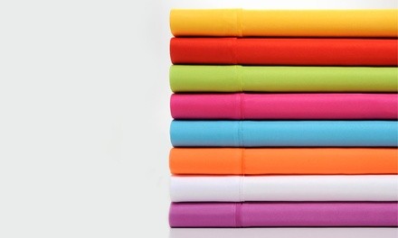 Premier Colorful Brights Brushed Microfiber Sheet Set 