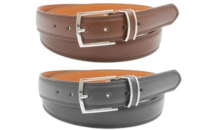 Barbados Men's Genuine Leather Belts (2-Pack)