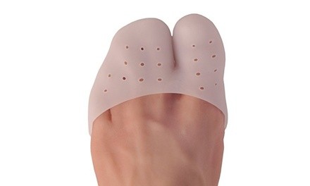 Metatarsal Gel Toe Caps with Forefoot Cushioning (2-Piece)