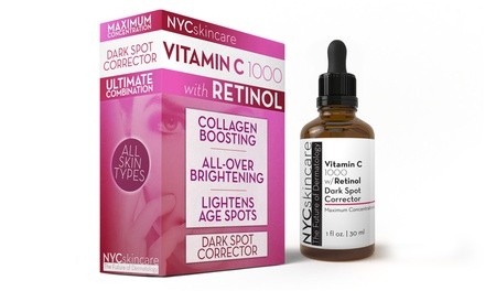NYCskincare Vitamin C 1,000 with Retinol Dark Spot Corrector