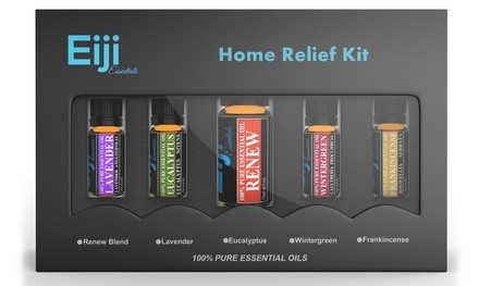 Eiji Essentials Home Relief Essential Oil Starter Kit