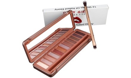 DGC Blushed Nude Eyeshadow Palette with Brush