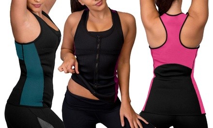 Slim & Trim Women's Neoprene Activewear Slimming Vest