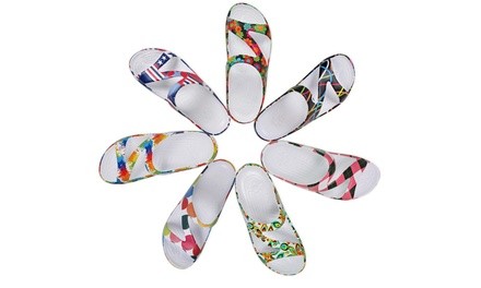 USA Dawgs Women's Z-Strap Flip-Flop Sandals in Medium Width