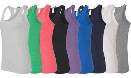 Gildan Women's Racerback Tank Tops (3-Pack). Plus Sizes Available 