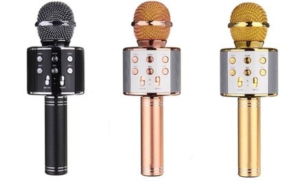 Wireless Bluetooth Karaoke Microphone