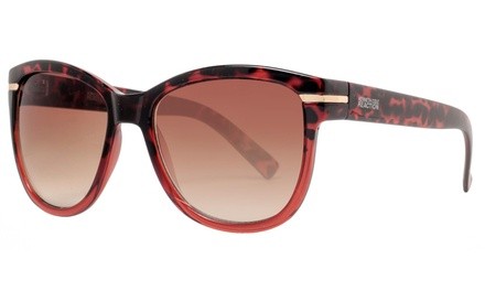 Kenneth Cole Reaction Women's Tortoise Brown Gradient Sunglasses
