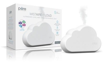 MistAire Cloud Ultrasonic Cool Mist Humidifier and Mood Light