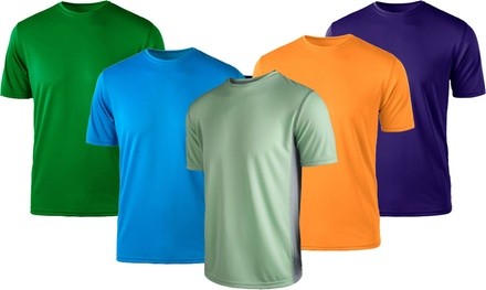 Zorrel Men's UPF 30+ Active Fit Active Performance T-Shirt (XS-3XL)