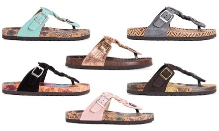 Muk Luks Women's Marsha Sandals (Groupon Exclusive Colorway)